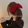 Accesorios para el Cabello de Terciopelo Negro Retro con Lazo Grande 2022 Nuevo Pinza de Pelo de Alto Sentido Clip para la Cabeza de Mujer Adorno para la Cabeza