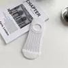 Meias de Ar-Condicionado de Cano Curto para Homens, Meias Invisíveis Tipo Barco, Antiderrapantes, Baixo Corte, Cor Sólida, Absorventes de Suor, Respiráveis, Calcanhar Antiderrapante, Casuais e Duráveis