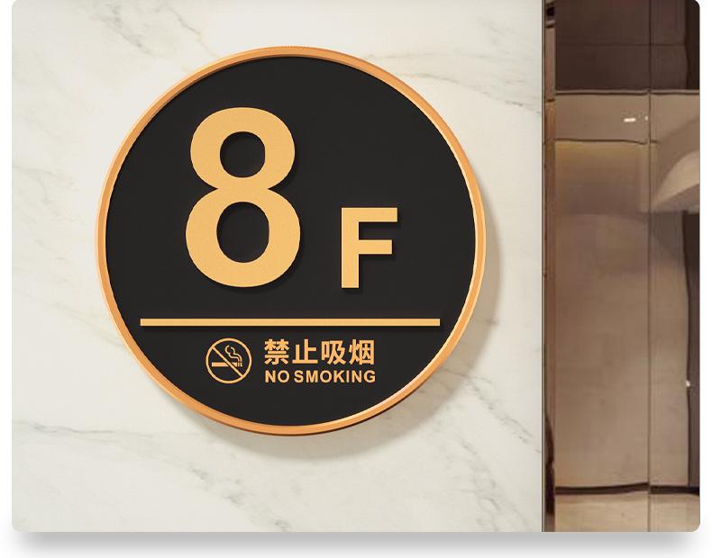 亚克力立体门牌