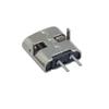 Directo de fábrica MICRO asiento de clavija de placa base micro usb 2p pie curvado 180 grados altura 3.0 Mike 2p asiento de placa base