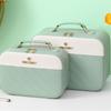 Fábrica por atacado saco cosmético de alta aparência moda all-match grande capacidade de armazenamento saco de viagem portátil mão presente caso cosmético