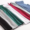 Chaleco sin costuras de seda helada slim para primavera y verano, cuello en V, elástico, hombros anchos, sin mangas, para usar debajo, al por mayor