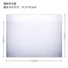 Funda de Plástico Blando de PVC Transparente al por Mayor Caja de Rotación Identificación de Estante de Almacén Tarjeta Funda Bolsa de Etiqueta de Plástico Blando