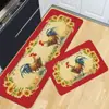 Alfombrilla de cocina de girasol transfronteriza, ambiente de jardín pequeño y fresco, alfombrilla para suelo de cocina, felpudo de entrada, alfombrilla para pies resistente a la suciedad