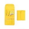 Estuche plegable para cortaúñas juego de 16 piezas juego de cortaúñas verde matcha cortaúñas para uñas cortaúñas para uñas manicura juego de cortaúñas para uñas