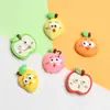 Nueva Expresión Fruta Mango Manzana Resina Accesorios Pasador DIY Accesorios para el Cabello de Niños Flor para Zapatos Colgante Material para Colgantes