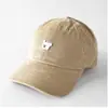 Boné de Baseball de Veludo Macio com Bordado de Cabeça de Cachorro Desenho Animado para Homens e Mulheres, Boné Versátil Casual Fofo com Aba para Proteger do Sol