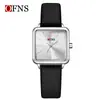 Reloj de Cuarzo Oufani para Commuter con Caja de Aleación, Elegante Reloj para Mujer, Resistente al Agua 30m, Alta Estética, Reloj de Pulsera Cuadrado para Mujer