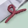 Pinza para el pelo de Cross esmerilado estilo coreano ins para Otoño e Invierno Pinza Elegante Pinza de Acrílico Color Caramelo Simple Accesorios para el Cabello