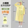 Impermeable Largo Cuerpo Completo Impermeable Desechable Adulto Engrosado Ropa Exterior Montañismo al Aire Libre Viaje Poncho Individual Portátil