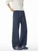 Colección Otoño 2026: Pantalones largos de pierna recta, sin dobladillo, con bloques de color, tallas M-5XL, HK26988 - Especial P22