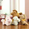 Colgante de Peluche de 4 Pulgadas Pony Pingüino Conejo Muñeco de Peluche Colgante Bolsa Llavero Evento Pequeño Regalo