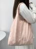 Estilo Fresco Pequeño Textura Repujada de Mariposas Bolso de Hombro para Vacaciones Bolso de Compras Ins Gran Capacidad Casual Casual Bolso de Lona