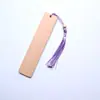Marcadores de Haya en Blanco con Borlas Marcadores de Libros Marcadores Personalizados
