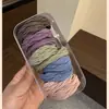 Gomas para el pelo rosas para niñas que no dañan el pelo, nuevo modelo 2026, gomas para el pelo de alta elasticidad, cordones para el pelo de estilo coreano para niñas