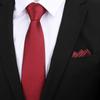 Corbata Delgada K-Style de 8cm para Hombre y Mujer, Moderna, Casual, Profesional, Rayada, Anudada a Mano, Corbata Fina para Novio, Padrinos de Boda, Banquete de Boda