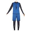 Prisión Azul Bluelock Jersey Cos Jie Shi Yi Feng Le Hui Qian Che Leopardo Ma Guoshen Rensui Traje Cosplay en Stock