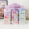 Nuevas pegatinas 3D brillantes y creativas, pegatinas decorativas lindas y de moda con alto valor estético, uso divertido y casual