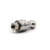 Conexões Hidráulicas Kzf Tipo Aberto-Fechado Conector Rápido Gás-Líquido (Aço Inoxidável 304) Conector Hidráulico para Máquinas Agrícolas