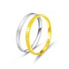 Pulsera Vietnam Shajin Wanfu Jin'an Patrón Gran Muralla Hebilla Acero Titanio Chapado en Oro Moda Damas Brazalete Abierto de Alta Gama