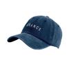 Gorra de béisbol vintage lavada británica para mujer, gorra de primavera y verano con bordado de letras, gorra suave de moda para parejas, gorra para hombre al por mayor