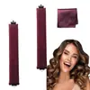 Rizador de Pelo Transfronterizo Perezoso Sin Calor para Mercados Europeos y Americanos, No Daña el Cabello, Olas Grandes de 3 cm Aptas para Dormir, Diseño Sencillo con Gancho, Venta al por Mayor desde el Fabricante