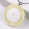 Cinta de satén de 6 mm de ancho cinta tejida roja tela de cinta de seda 6 milímetros embalaje trenzado cinta para el pelo cinta fina accesorios para el cabello adornos para el cabello cinta de colores