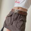 Cinturón de Mariposa Estilo Coreano, Nuevo Estilo de Moda, Combinación para Jeans, Aspecto Adelgazante de Cintura, Cinturón de Diseño Estilo Punk Industrial Pesado