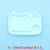 Nova Paleta de Tinta Acessórios de Resina DIY Acessórios de Cola Cremosa Pingentes Artesanais Materiais de Decoração para Caixa de Papelaria Atacado