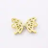 Acessórios de joias europeus e americanos pequenos animais metal diamante joias acessórios diy acessórios de moda acessórios de borboleta