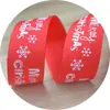 Fita de Natal com Letras Festivas 25mm Fita para Presente de Natal AS401 Presente Yao Ming