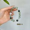 Pulsera de Cristal Amarillo Limón y Fluorita Verde de Diseño Original para Mujer, Adecuada para Verano, un Regalo para Niñas