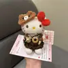 Auténtico Peluche de Dibujos Animados Sanrio Hello Kitty Bolsa Decoración Colgante Llavero Colgante