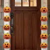 Nuevas Decoraciones Transfronterizas para Fiesta de Halloween, Decoraciones de Calabaza, Colgantes para Puerta, Decoraciones Colgantes para la Entrada de la Puerta de Halloween