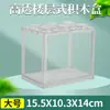 Aquário de blocos de construção multicoloridos estilo chão mini pequeno paisagismo de mesa de escritório caixa criativa para visualização de peixes dourados