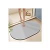 Alfombrilla de entrada al baño de lodo de diatomeas color sólido puerta de baño tela tecnológica absorbente antideslizante alfombrilla de baño de lodo de diatomeas