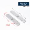 Nova malha respirável oval ABS armário sapato gabinete ventilação buraco grelha cozinha fogão a gás entrada de ar capa decorativa
