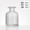 No ignífugo Botella de Aromaterapia Barriga Grande Botella Vacía Vidrio Transparente Botella Pequeña Flor Seca Planta Aroma Aceite Esencial Varilla Volátil Botella de Aroma