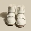 Botas de Nieve Gruesas del Norte para Mujer, Botas de Invierno con Forro de Felpa para Mujer, Nuevas 2025 Impermeables, Antideslizantes, Zapatos de Algodón Cálidos para Mujer