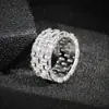 Suministro Transfronterizo de Artículos Pequeños, Anillo Cerrado Estilo Ins, Joyería de Cielo Estrellado, Fuente para Transmisiones en Vivo de Comercio Exterior R6277