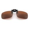 Gafas de sol con clip para hombre, gafas de sol ultraligeras para conducir, gafas especiales con clip de lente polarizado, gafas para miopía de día y de noche, uso dual para mujer