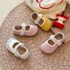 Zapatos de Entrenamiento Virtue Boca Baja 2025 Otoño Nueva Versión Coreana Tenis Casuales para Niñas Suela Suave Mary Jane Suela Suave Zapatos Forrest Gump