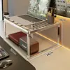 Soporte para monitor de computadora, soporte de enfriamiento para laptop, base para pantalla de escritorio, organizador de escritorio