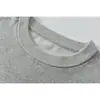 Sudadera Básica de Punto Tipo Polar con Cuello Redondo para Hombre SANHOMME, Estilo Americano Moderna Holgada Camiseta Base 61875