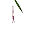 Nuevo Estilo Pulsera Trenzada Anudada para Teléfono Llavero Corto Anti-Pérdida Correa de Muñeca para Taza de Agua Accesorios Versátiles de Dopamina Venta al por Mayor