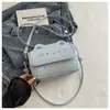 Lindo bolso de hombro para mujer estilo coreano 2026, diseño de nicho, bolso cruzado elegante, bolso para el día a día, bolso cuadrado pequeño de moda