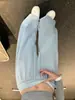 Pantalones de chándal rectos, de color liso, corte relajado, holgados, de cintura alta, largos hasta el suelo, versátiles para el uso diario, con buena caída, pantalones largos para mujer