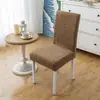 Cubiertas de Silla Jacquard Elásticas de Hoja Grande para Venta al por Mayor, Cubiertas de Silla de Comedor para Hotel, Restaurante, Hogar, Todo Incluido, Cuatro Estaciones