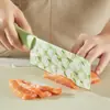 Cuchillo para Fruta de Acero Inoxidable para el Hogar, Cuchillo de Cocina, Cuchillo para Rebanar Carne, Suplemento Alimenticio de Cocina, un Juego Completo de Cuchillos Especiales de Chef Estampados