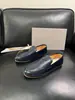 Mocasines de Piel Brillante de Primera Capa Transfronterizos para Hombre, Suela Blanda de Caucho Natural Crudo, Slip-On Casual para Viajes, Zapatos de Piel para Exportación